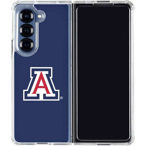 University of Arizona Primary Mark Galaxy Z Fold6 Clear Case