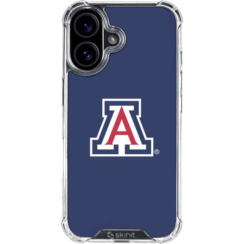 University of Arizona Primary Mark iPhone 16 Plus Clear Case