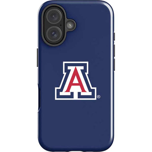 University of Arizona Primary Mark iPhone 16 Plus Impact Case