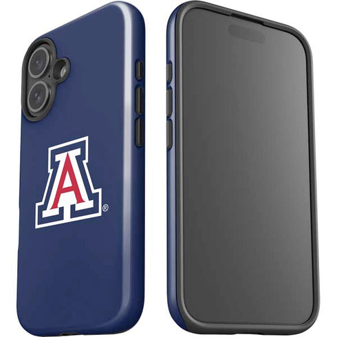 University of Arizona Primary Mark iPhone 16 Plus Impact Case