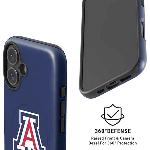 University of Arizona Primary Mark iPhone 16 Plus Magsafe Impact Case