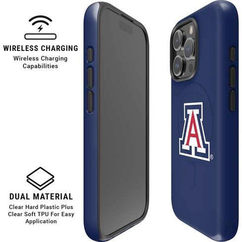 University of Arizona Primary Mark iPhone 16 Pro Magsafe Impact Case