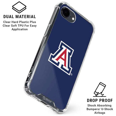 University of Arizona Primary Mark iPhone 16e Clear Case