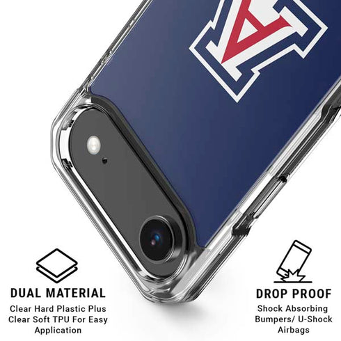 University of Arizona Primary Mark iPhone 17 Air Clear Case