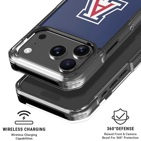 University of Arizona Primary Mark iPhone 17 Pro Clear Case
