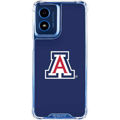 University of Arizona Primary Mark Moto G 5G (2024) Clear Case