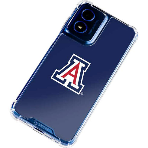 University of Arizona Primary Mark Moto G 5G (2024) Clear Case
