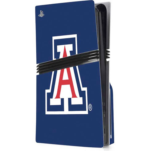 University of Arizona Primary Mark PS5 Pro Disk Console Skin