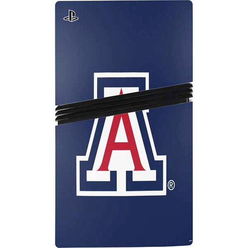 University of Arizona Primary Mark PS5 Pro Disk Console Skin