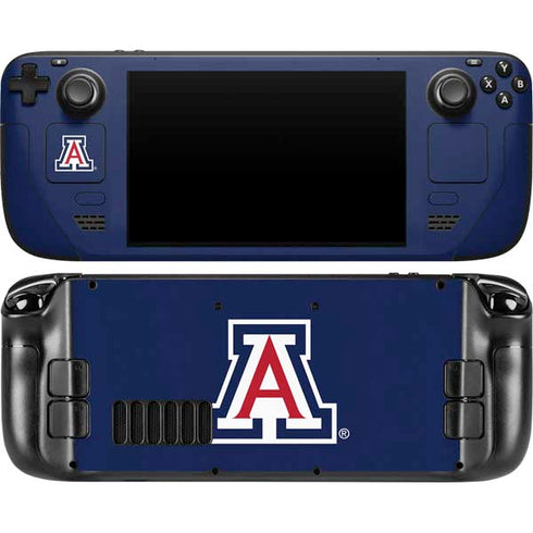 University of Arizona Primary Mark Steam Deck Handheld Gaming Computer OLED Skin