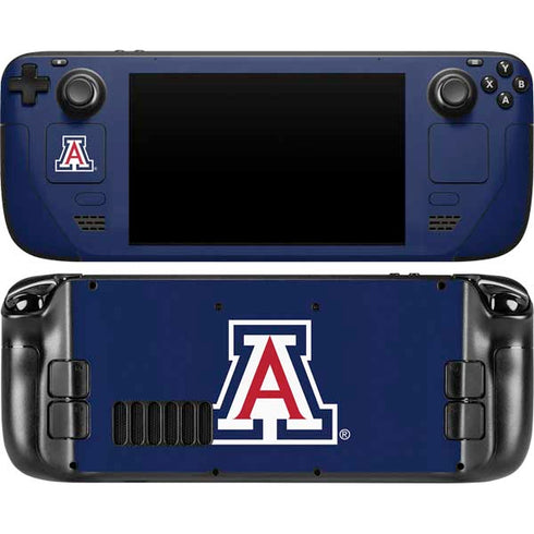 University of Arizona Primary Mark Steam Deck Handheld Gaming Computer Skin