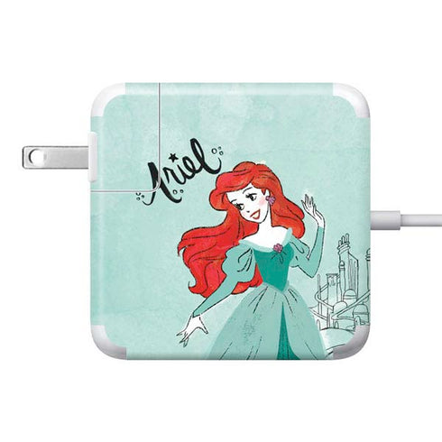 Disney Princess Ariel 85W Power Adapter (15 and 17 inch MacBook Pro Charger) Skin