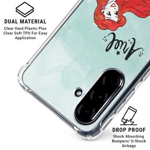 Disney Princess Ariel Galaxy A36 5G Clear Case