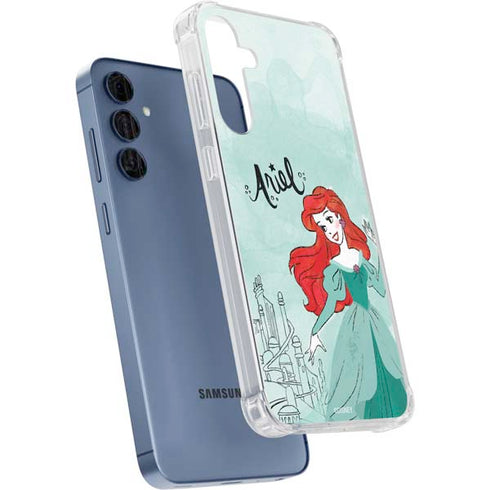 Disney Princess Ariel Galaxy A55 5G Clear Case