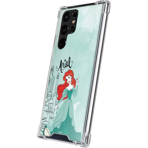 Disney Princess Ariel Galaxy S23 Ultra Clear Case