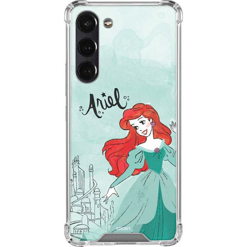 Disney Princess Ariel Galaxy S24 FE Clear Case