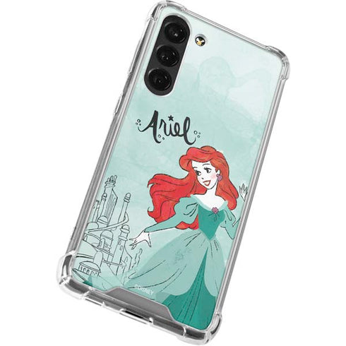 Disney Princess Ariel Galaxy S24 FE Clear Case