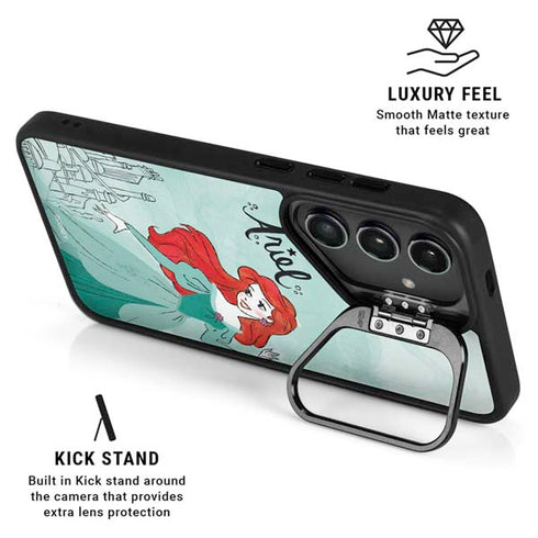 Disney Princess Ariel Galaxy S25 Kickstand Case