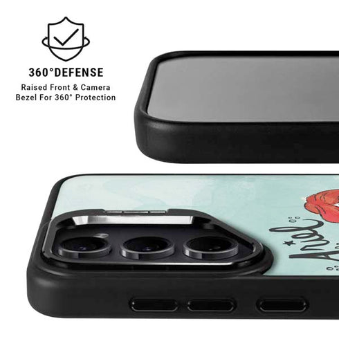 Disney Princess Ariel Galaxy S25 Kickstand Case