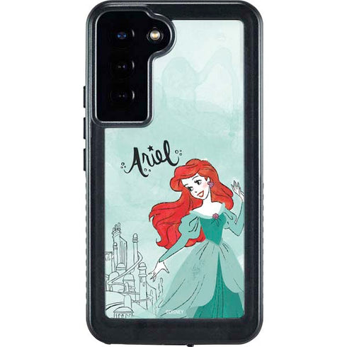 Disney Princess Ariel Galaxy S24 Plus Waterproof Case