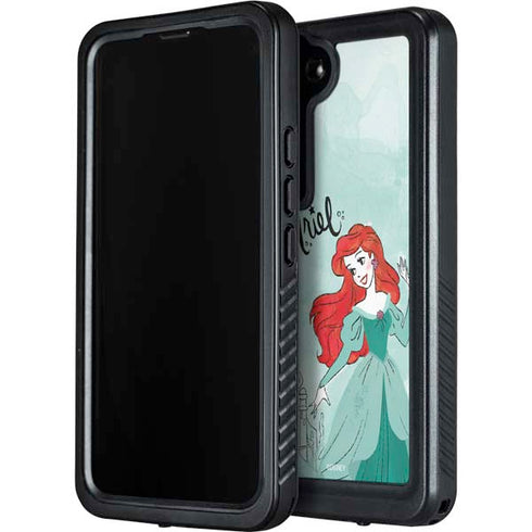 Disney Princess Ariel Galaxy S24 Plus Waterproof Case
