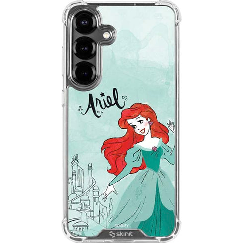 Disney Princess Ariel Galaxy S26 Clear Case