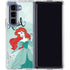 Disney Princess Ariel Galaxy Z Fold5 5G Clear Case