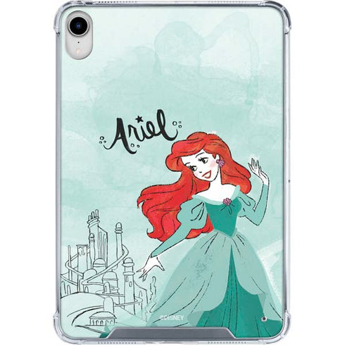 Disney Princess Ariel iPad 11th Gen (2025) Clear Case
