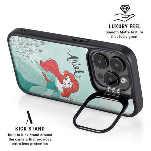 Disney Princess Ariel iPhone 13 Pro Kickstand Case