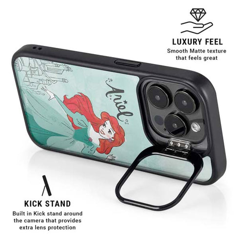 Disney Princess Ariel iPhone 14 Pro Kickstand Case
