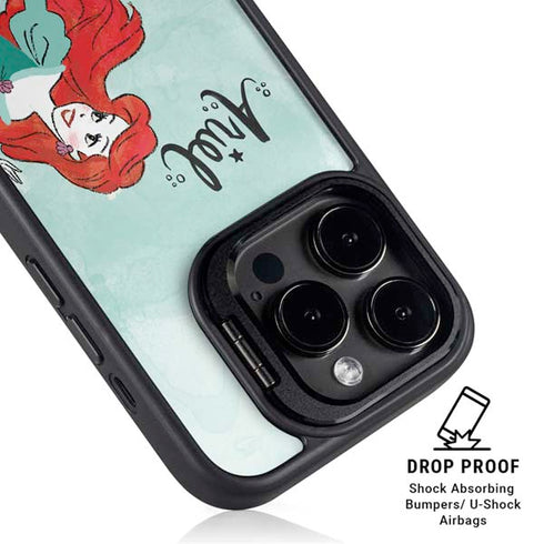 Disney Princess Ariel iPhone 14 Pro Max Kickstand Case