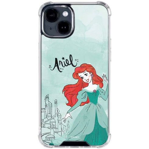 Disney Princess Ariel iPhone 15 Clear Case