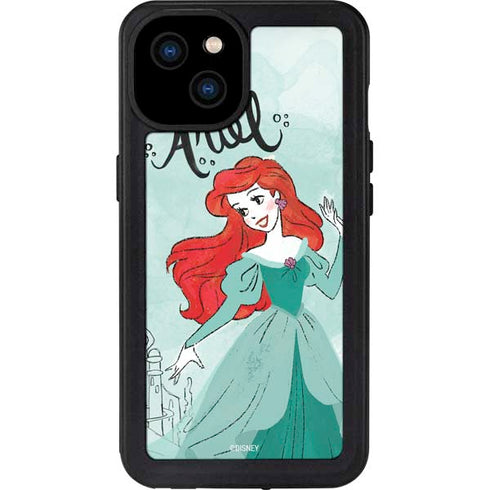 Disney Princess Ariel iPhone 15 Plus Waterproof Case