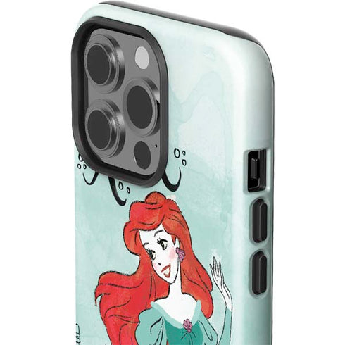 Disney Princess Ariel iPhone 15 Pro Impact Case
