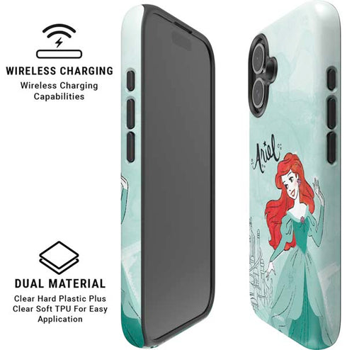 Disney Princess Ariel iPhone 16 Magsafe Impact Case