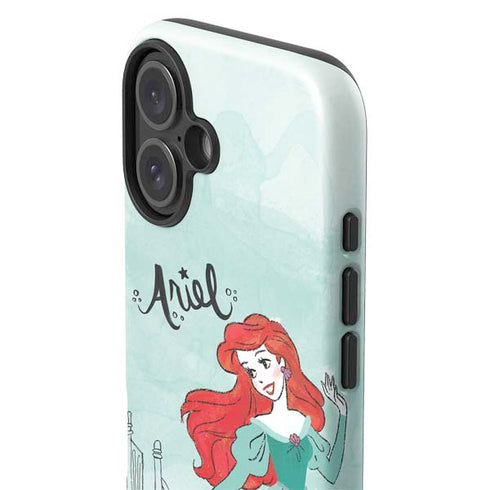 Disney Princess Ariel iPhone 16 Plus Impact Case