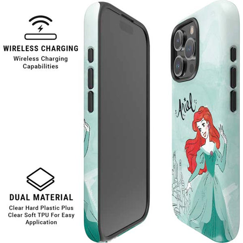 Disney Princess Ariel iPhone 16 Pro Magsafe Impact Case