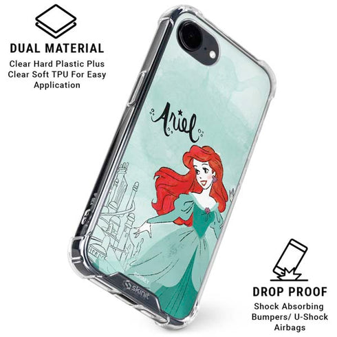 Disney Princess Ariel iPhone 16e Clear Case