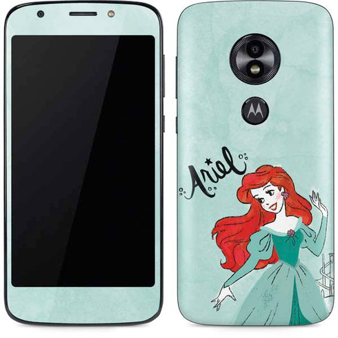 Disney Princess Ariel Moto E5 Play Skin