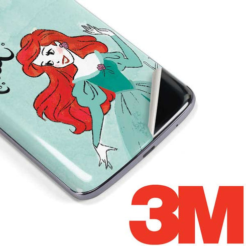 Disney Princess Ariel Moto E5 Plus Skin