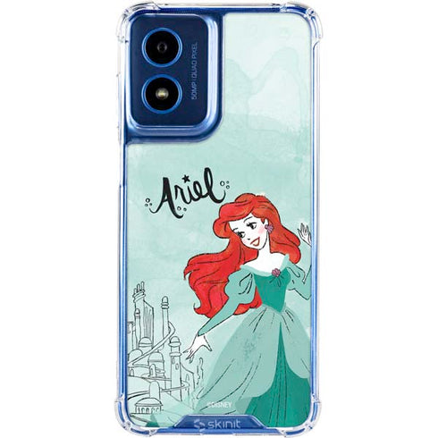 Disney Princess Ariel Moto G 5G (2024) Clear Case