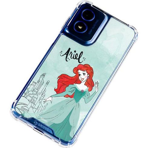 Disney Princess Ariel Moto G 5G (2024) Clear Case