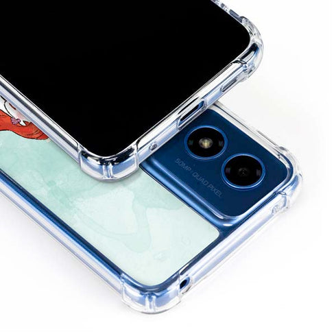 Disney Princess Ariel Moto G 5G (2024) Clear Case