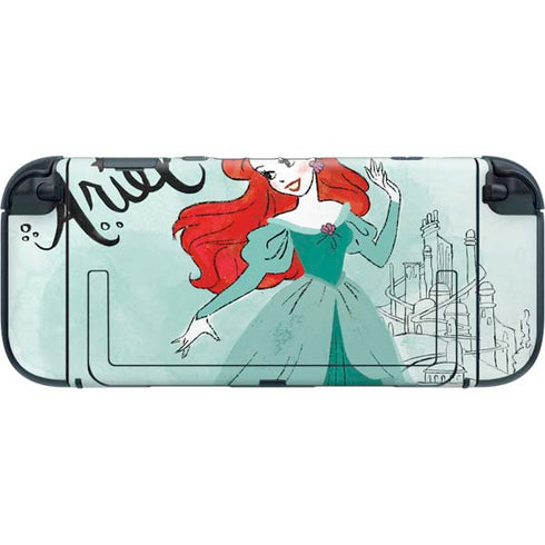 Disney Princess Ariel Nintendo Switch 2 (2025) with Joy-Con Skin