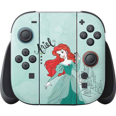 Disney Princess Ariel Nintendo Switch 2 (2025) Joy-Con Controller Skin