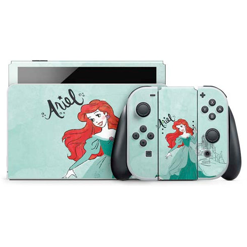 Disney Princess Ariel Nintendo Skins