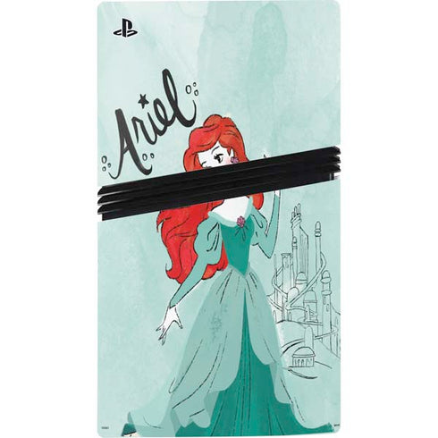 Disney Princess Ariel PS5 Pro Bundle Skin