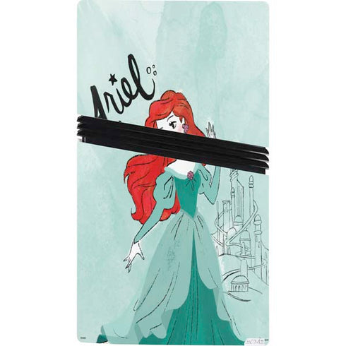 Disney Princess Ariel PS5 Pro Console Skin