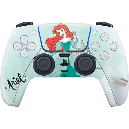 Disney Princess Ariel PS5 Pro Disk Bundle Skin