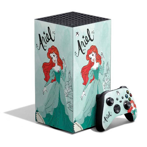 Disney Princess Ariel XBox Series X Digital Edition Bundle Skin
